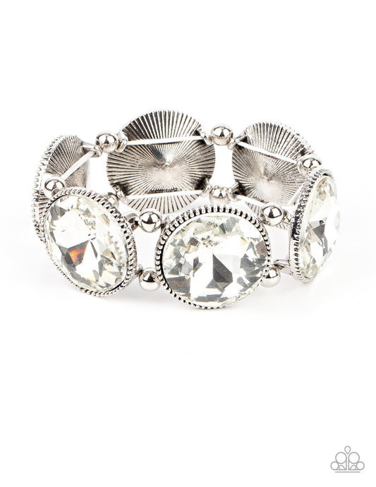 Powerhouse Hustle White Bracelet