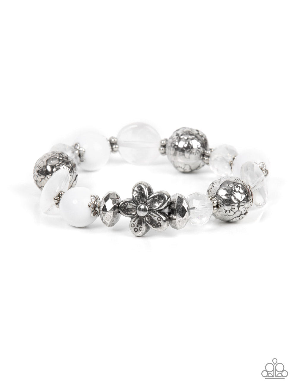 Pretty Persuasion White Bracelet