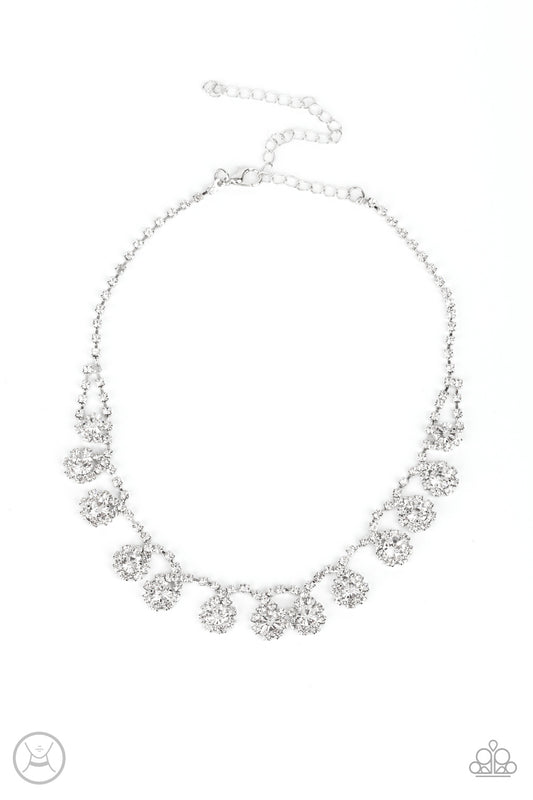 Princess Prominence White Necklace
