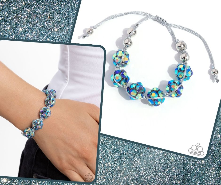Knotted Kindness Blue Bracelet
