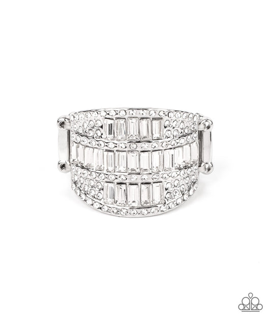 Red Carpet Redux White Ring