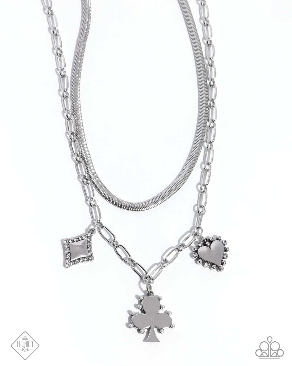Sentimental Sunset White Necklace