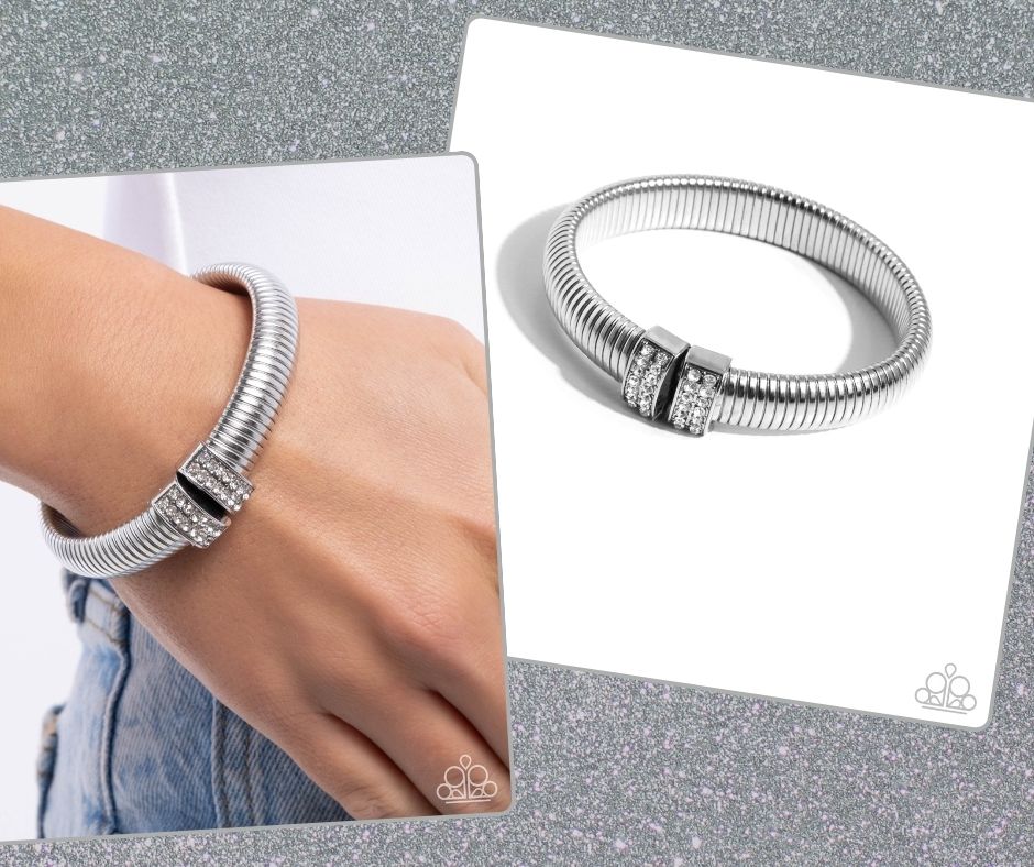Tailored Transit White Flex Bracelet