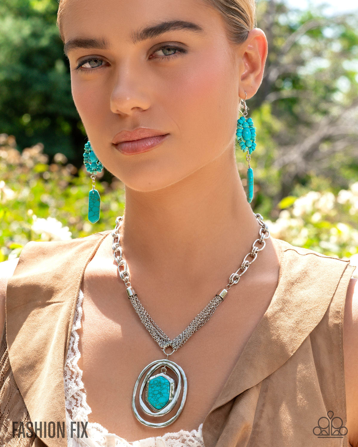 Valuable Voyage Blue Earrings