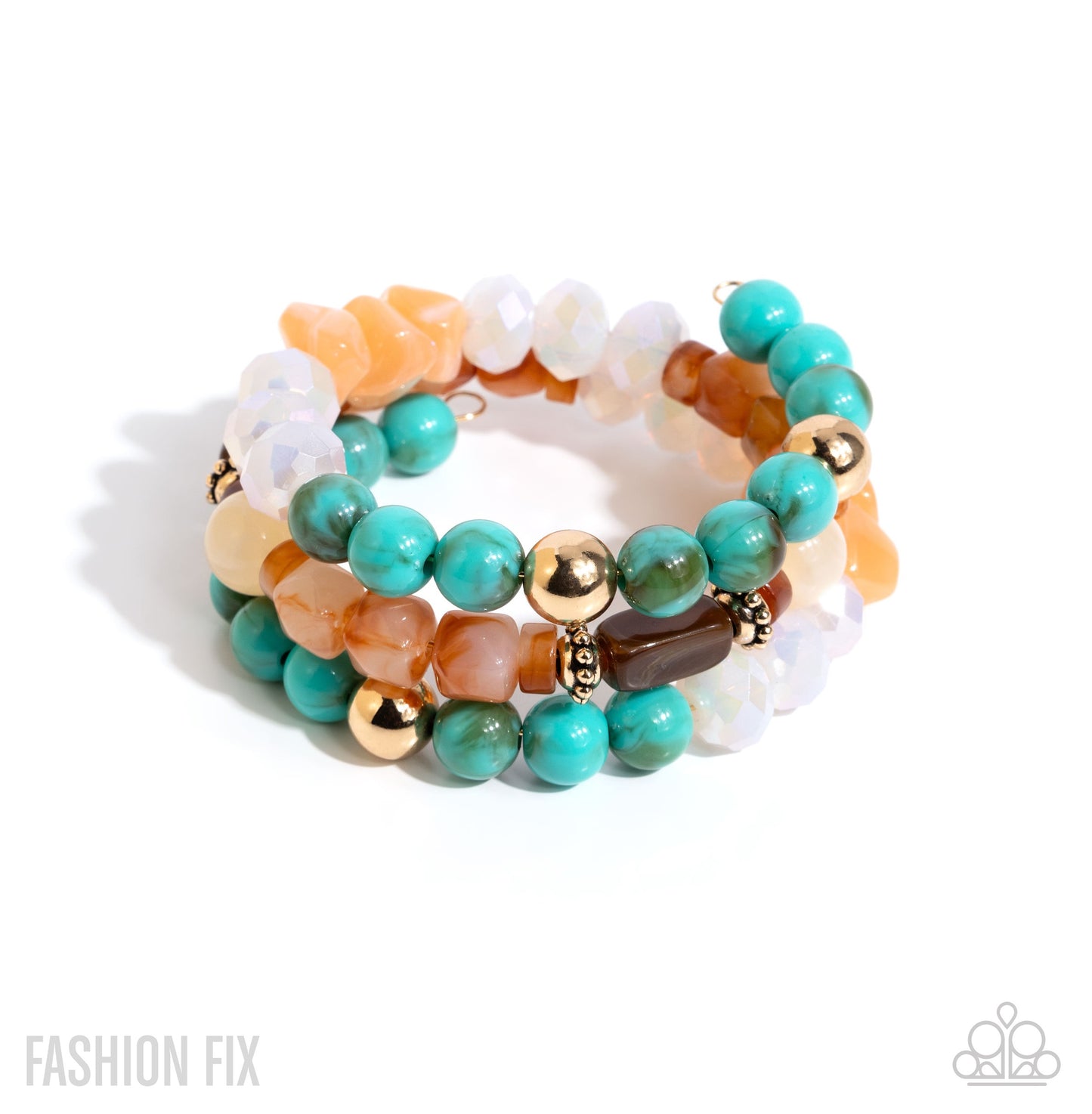 Sincere Stack Multi Coil Bracelet