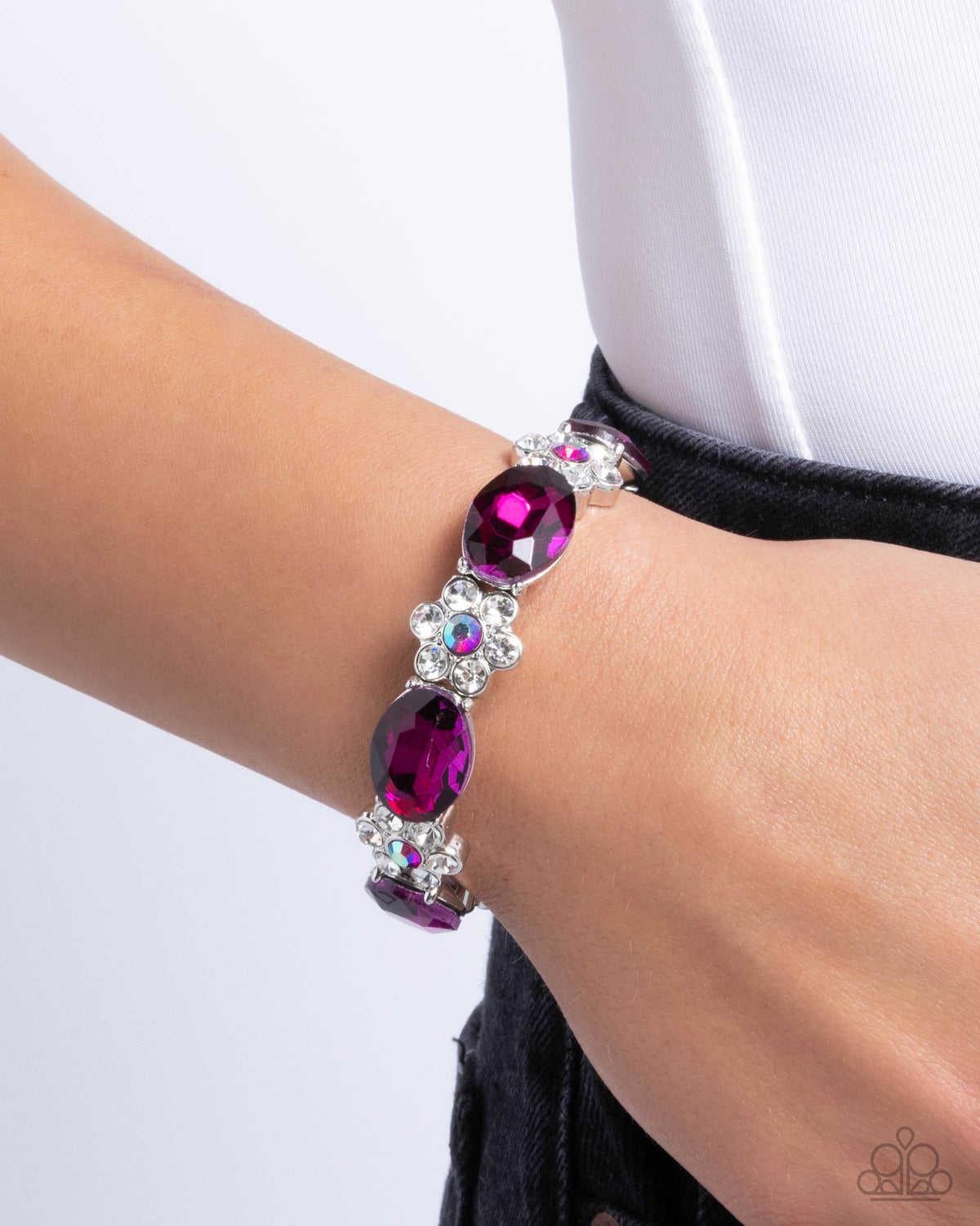 Staycation Sparkle Pink Bracelet