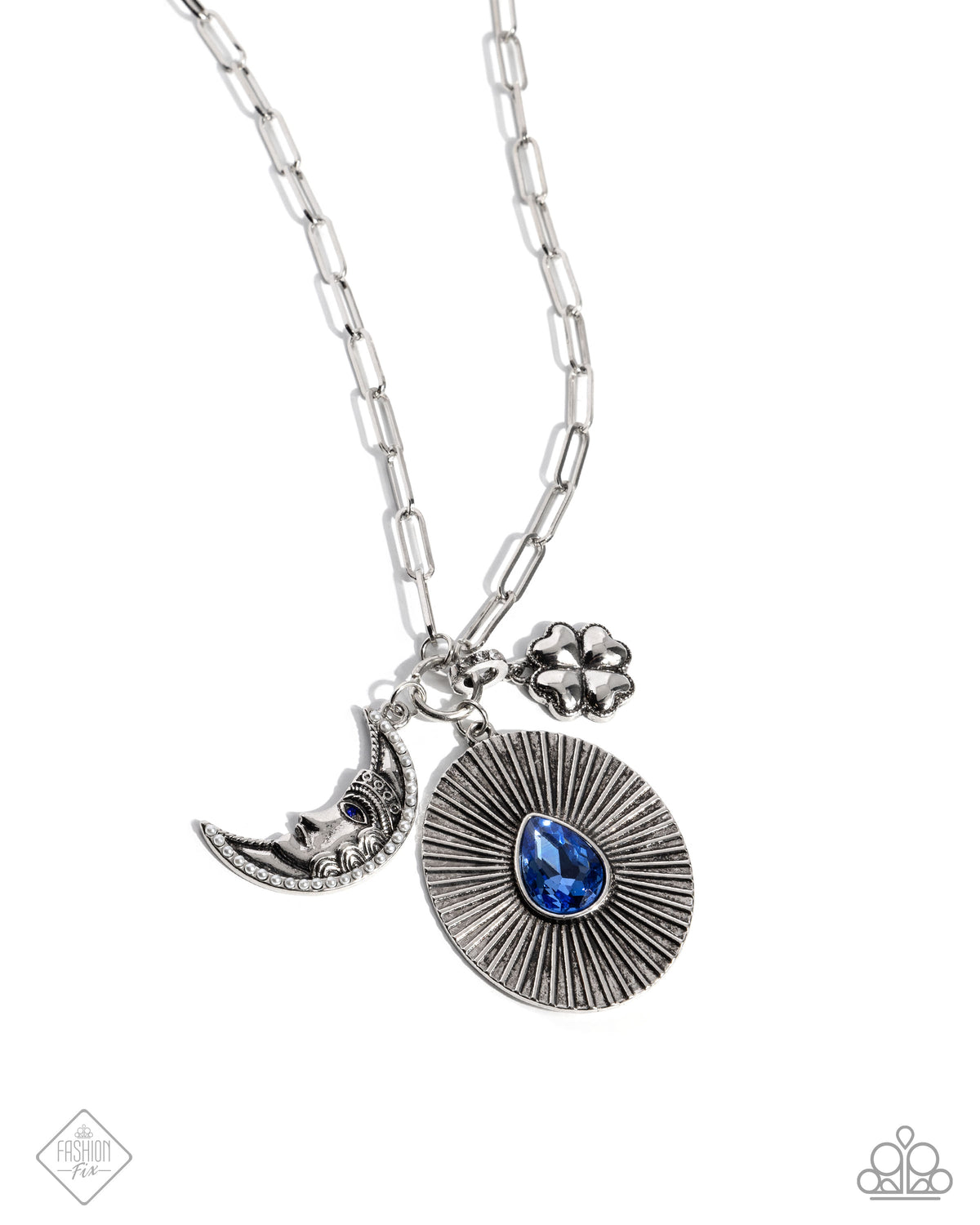Stirring Season Blue Necklace