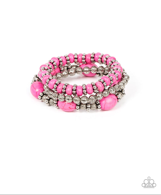 Take by SANDSTORM Pink Bracelet