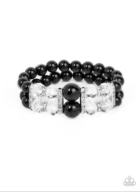 Timelessly Tea Party Black Braceet