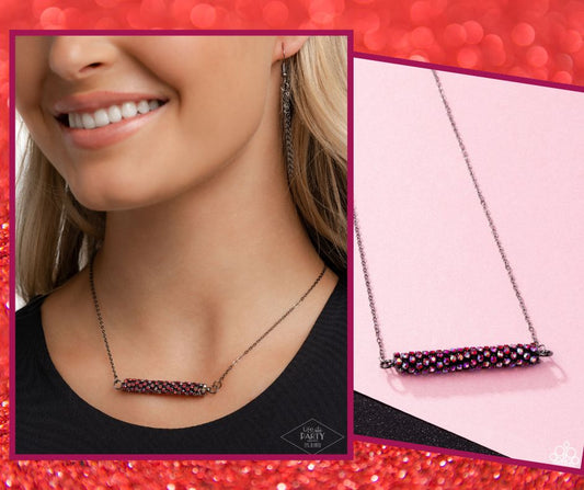 Timelessly Twinkling Red Necklace