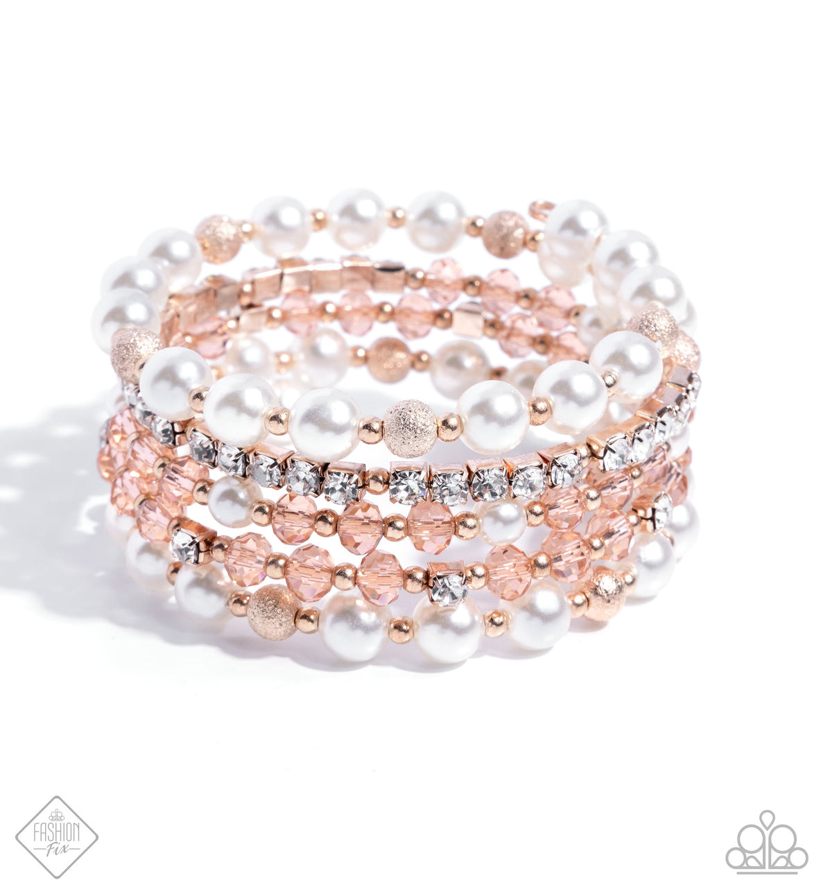 To An Elegant Extent Rose Gold Coil Bracelet