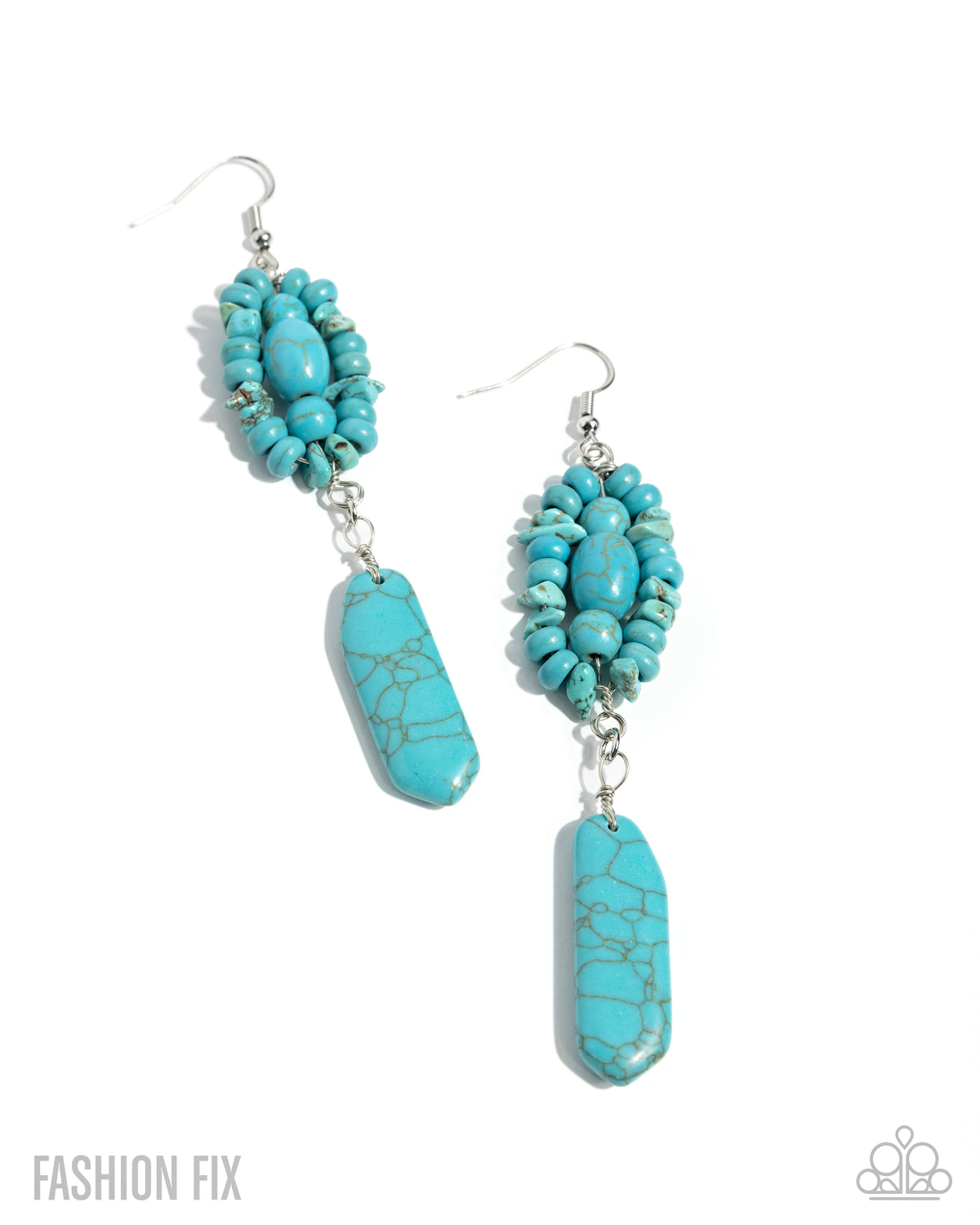 Valuable Voyage Blue Earrings