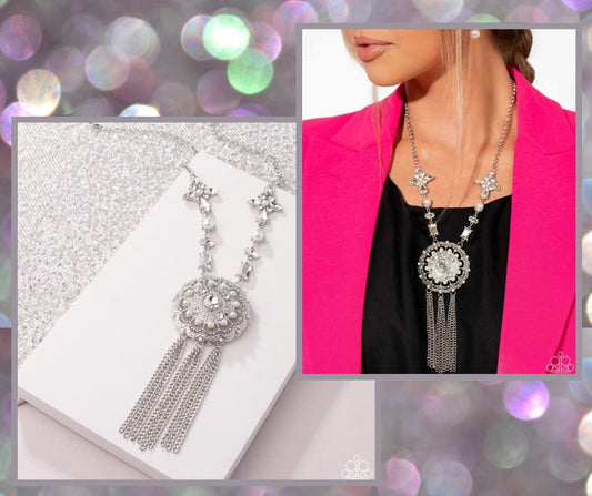 Virtuous Venture White Necklace