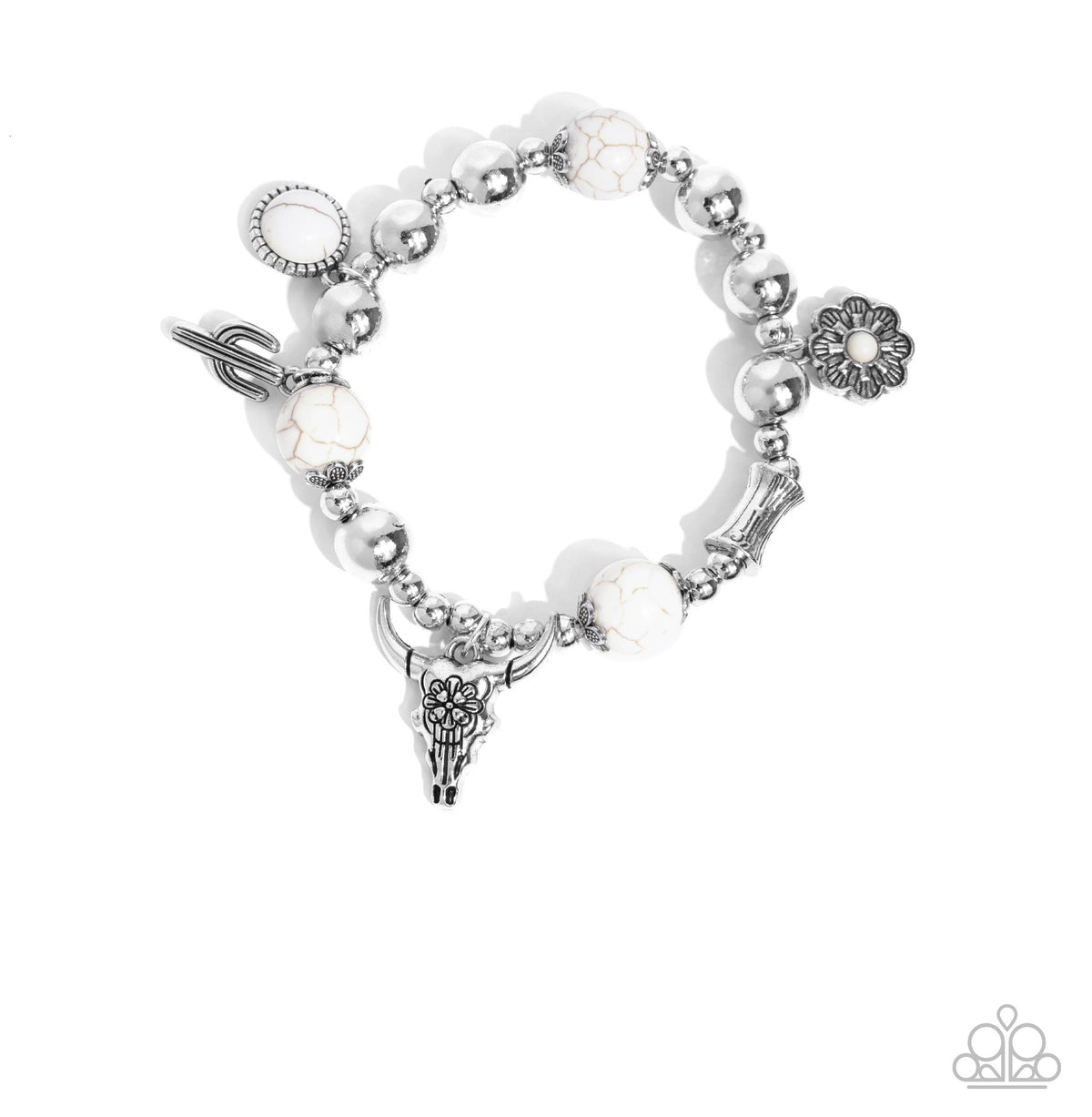 Western Welcome White Bracelet