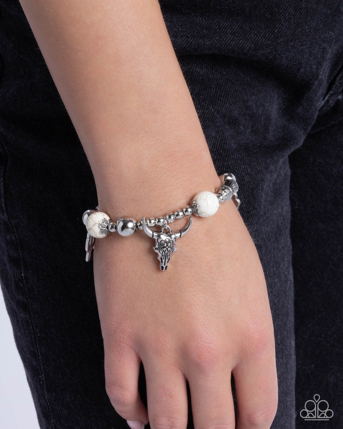 Western Welcome White Bracelet