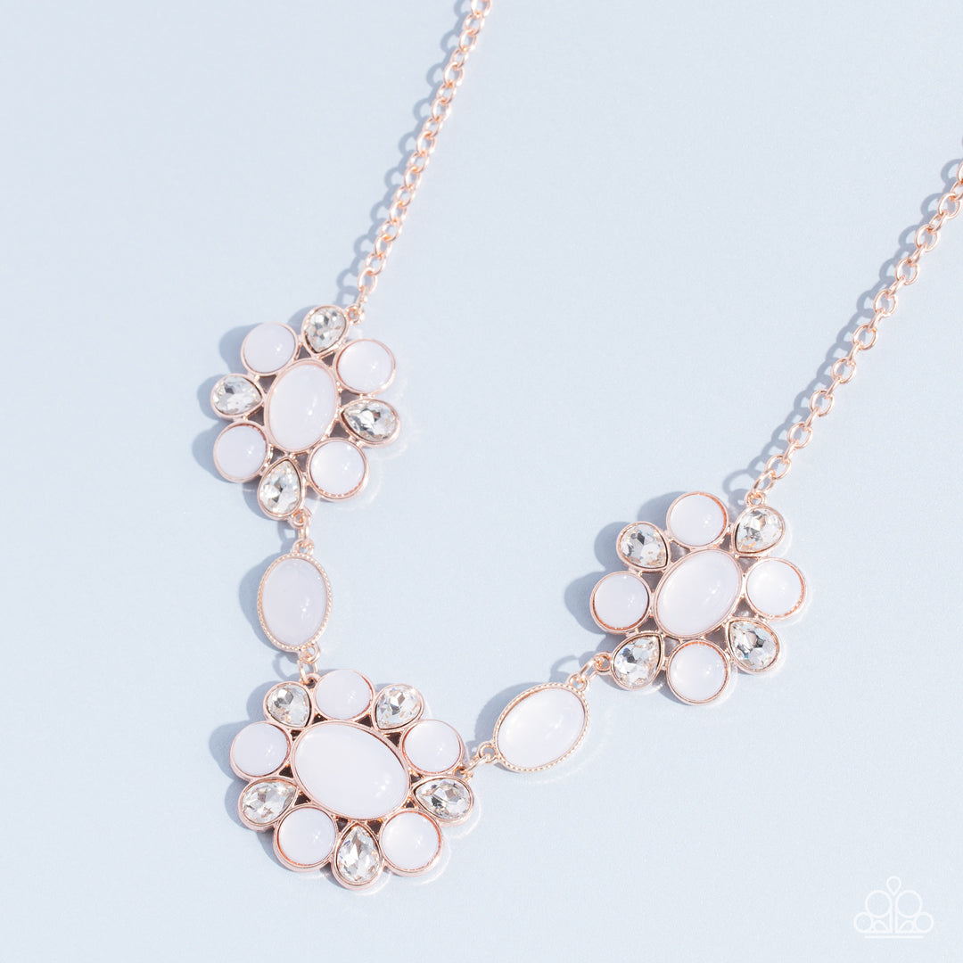 Your Chariot Awaits Rose Gold Necklace