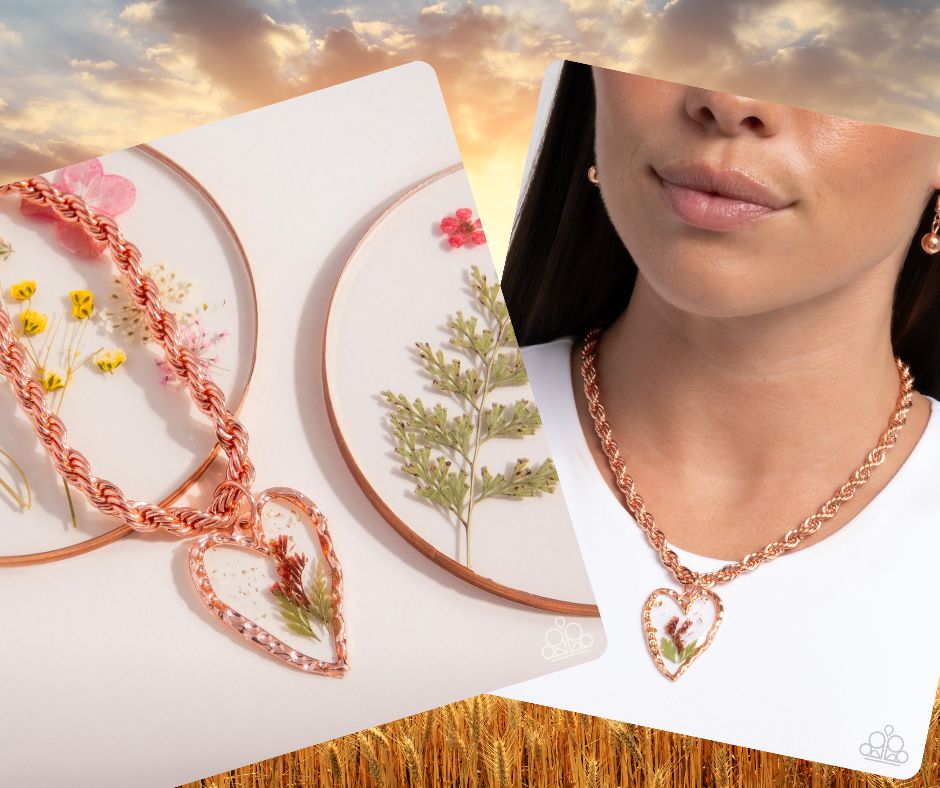 Coming Around Copper Necklace