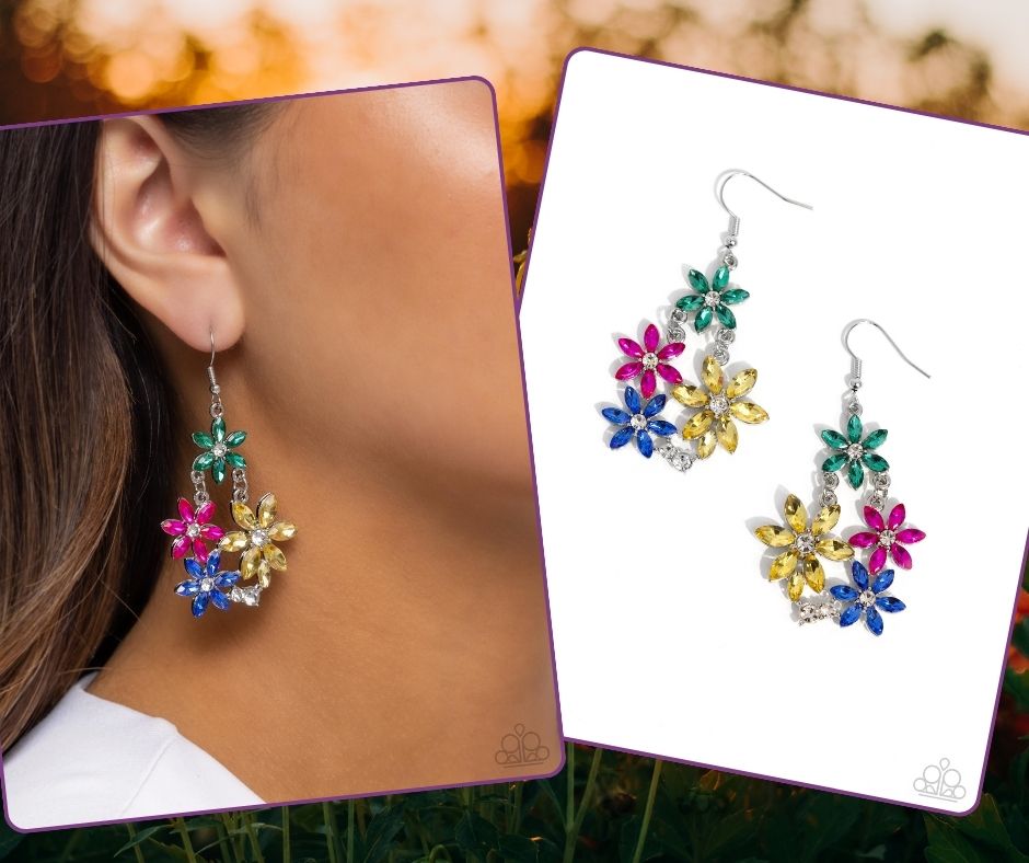 Floral Founder Multi Earrings