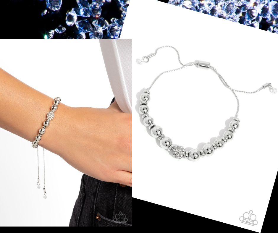 Slow and READY White Bracelet